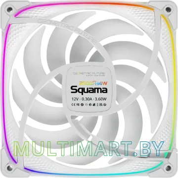 Вентилятор для корпуса Geometric Future Squama 2503RW-14 (белый) картинка 6